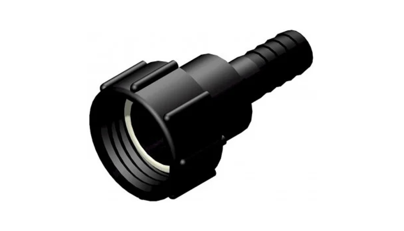 Adapter IBC 60×6 svirvel, 25 mm, för plastcontainer