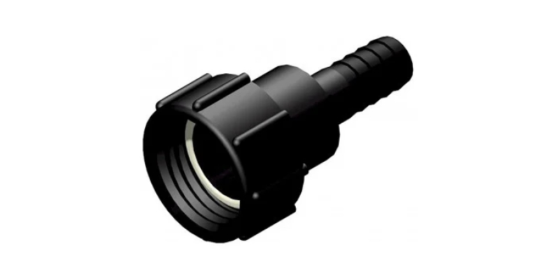 Adapter IBC 60×6 svirvel, 25 mm, för plastcontainer