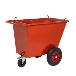 Avfallsvagn 400 L, 1310x720x1000 mm, 600 kg