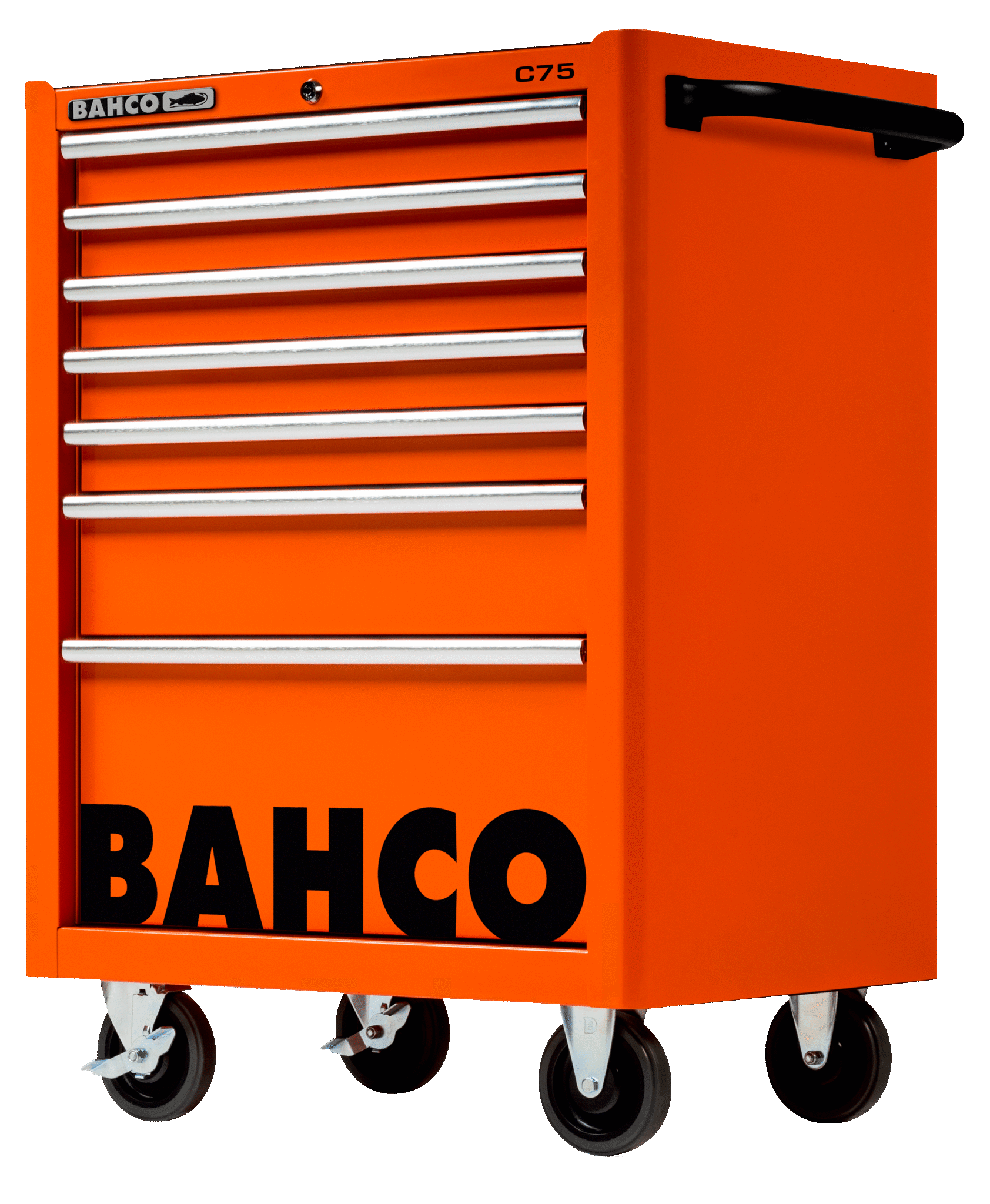 Bahco Verktygsvagn Classic, 7 lådor, orange