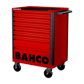 Bahco Verktygsvagn 8 lådor, röd, 26