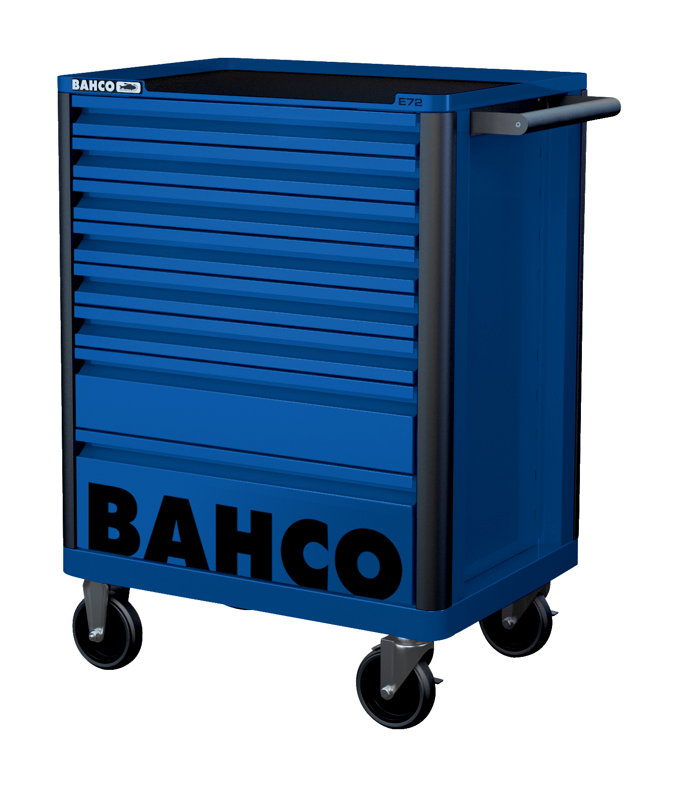 Bahco Verktygsvagn 8 lådor, orange, 26