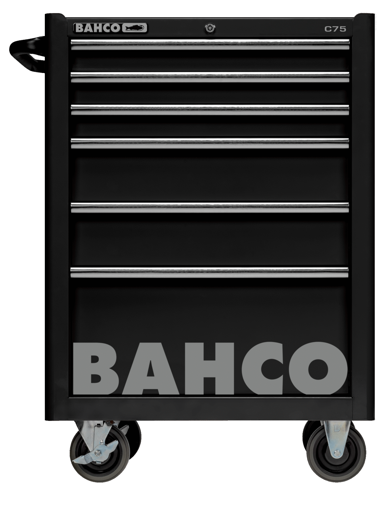 Bahco verktygsvagn Classic, 6 lådor, svart - Bild 2