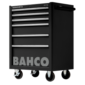 Bahco verktygsvagn Classic, 6 lådor, svart