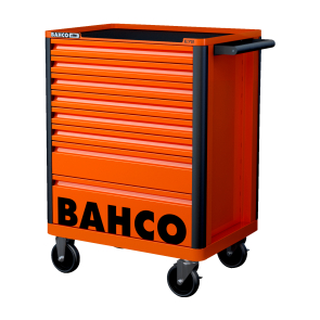 Bahco Verktygsvagn 8 lådor, orange, 26