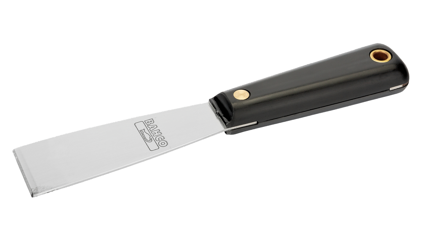 Bahco Stålspackel, styv, 100 mm, plasthandtag