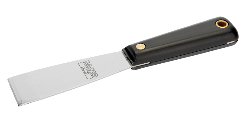Bahco Stålspackel, styv, 100 mm, plasthandtag