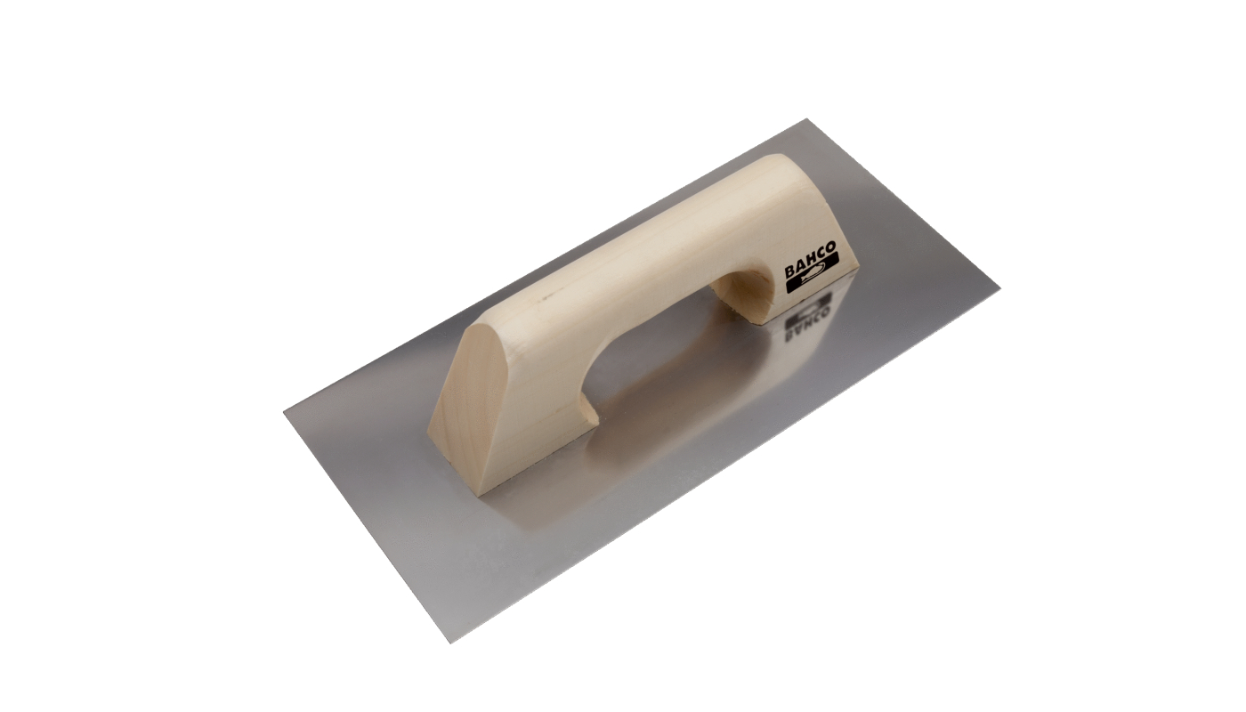Bahco Spackelslev, 300 x 140 mm, rostfri, poppelträhandtag