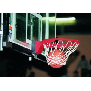 Basketnät för basketkorg 4 mm, vit