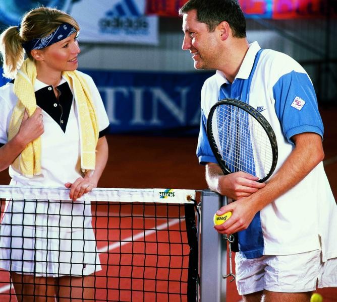 Tennisnät enligt ITF och SS-EN 1510, svart