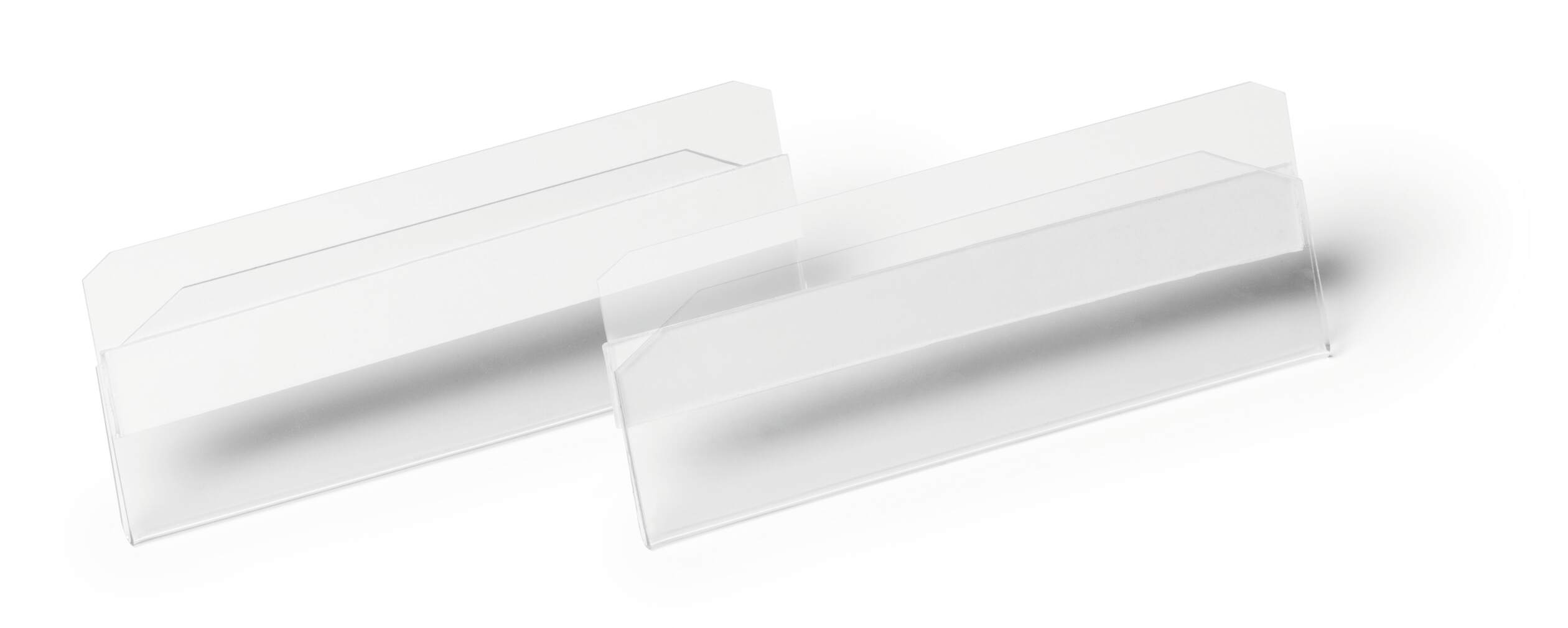 Etiketthållare självhäftande HARD COVER 100x38 mm