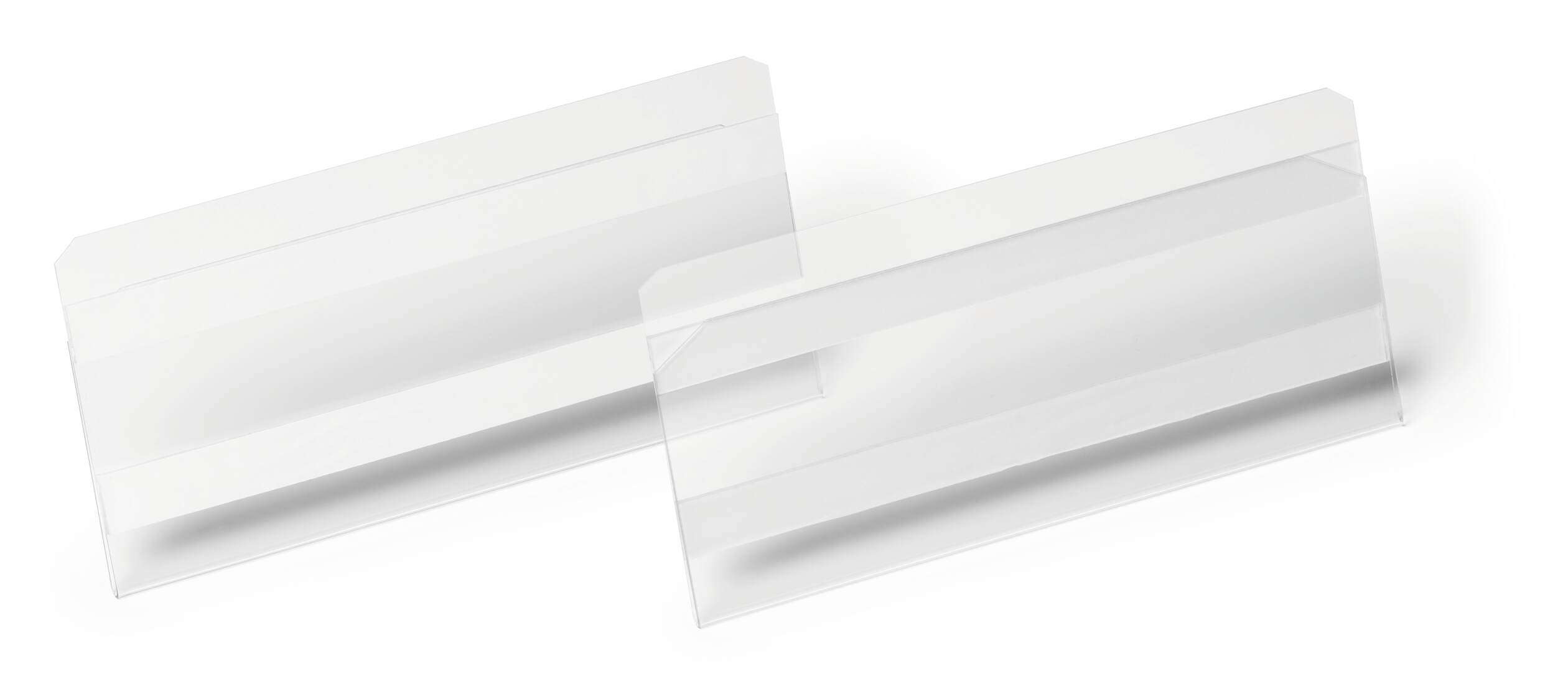Etiketthållare självhäftande HARD COVER 150x67 mm 10-pack