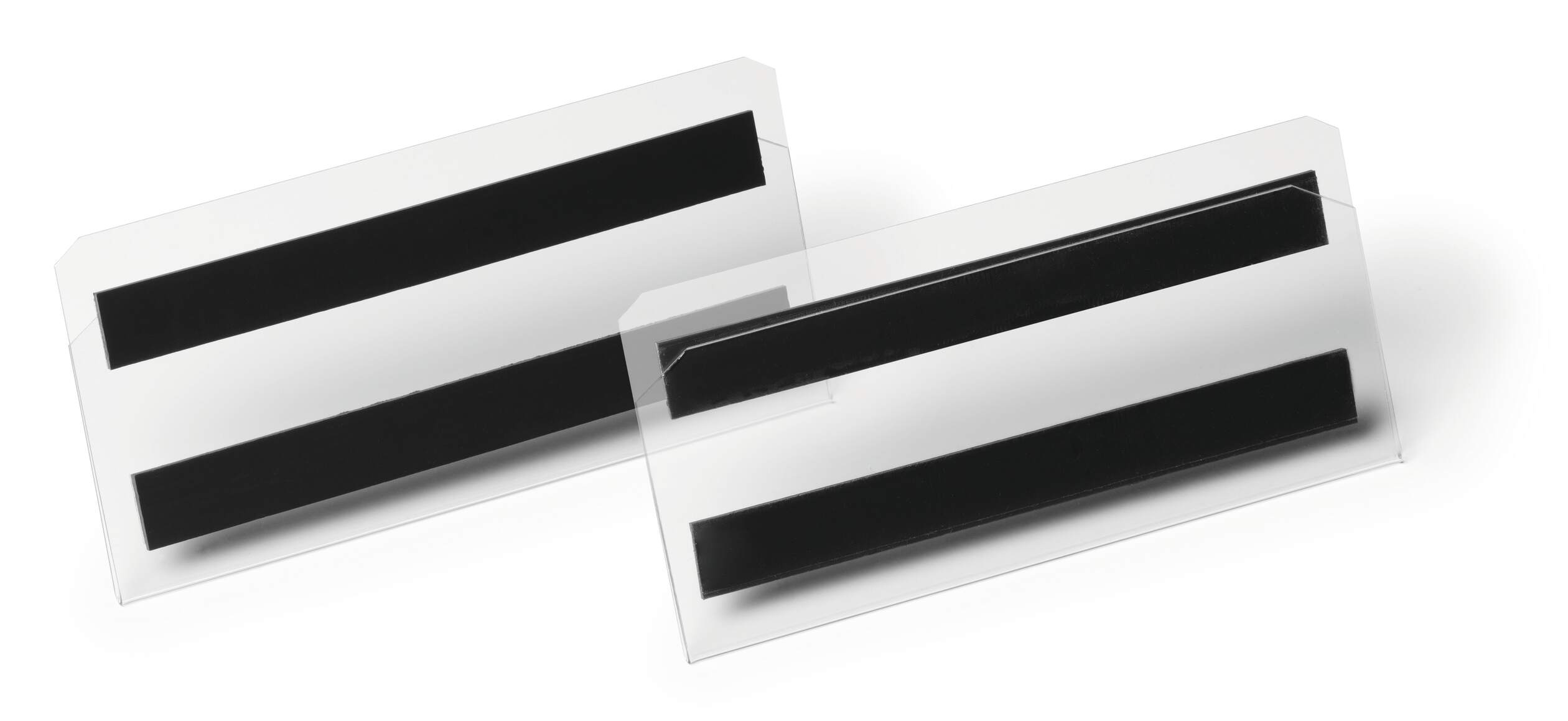 Etiketthållare magnetisk HARD COVER 150x67 mm 10-pack