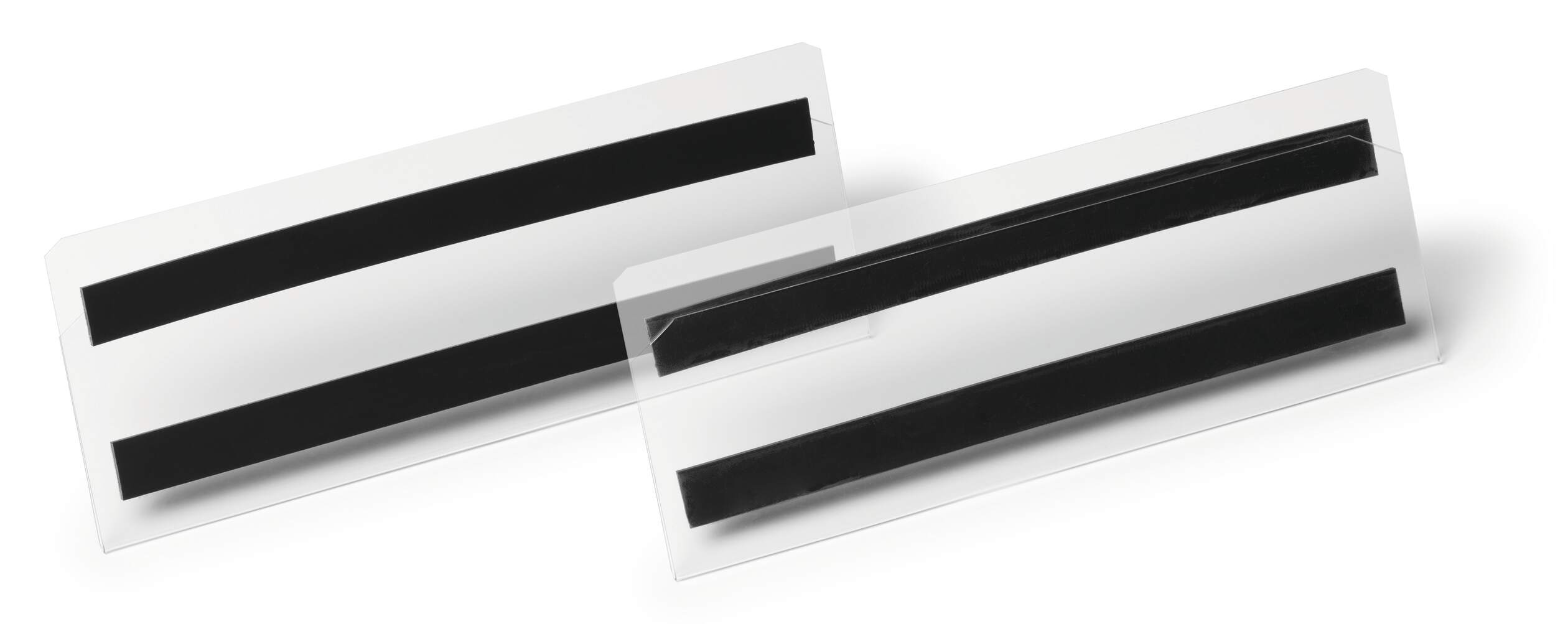 Etiketthållare magnetisk HARD COVER 1/2 A5 liggande 10-pack