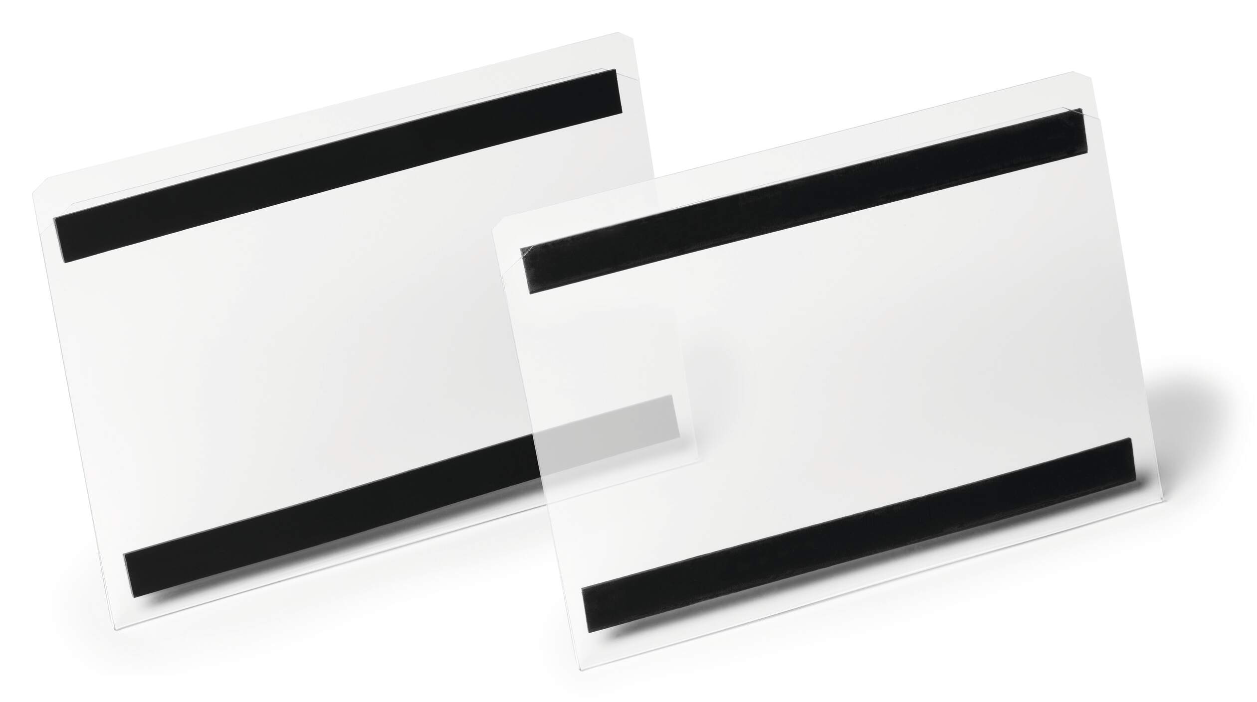 Plastficka magnetisk HARD COVER A5 liggande 10-pack