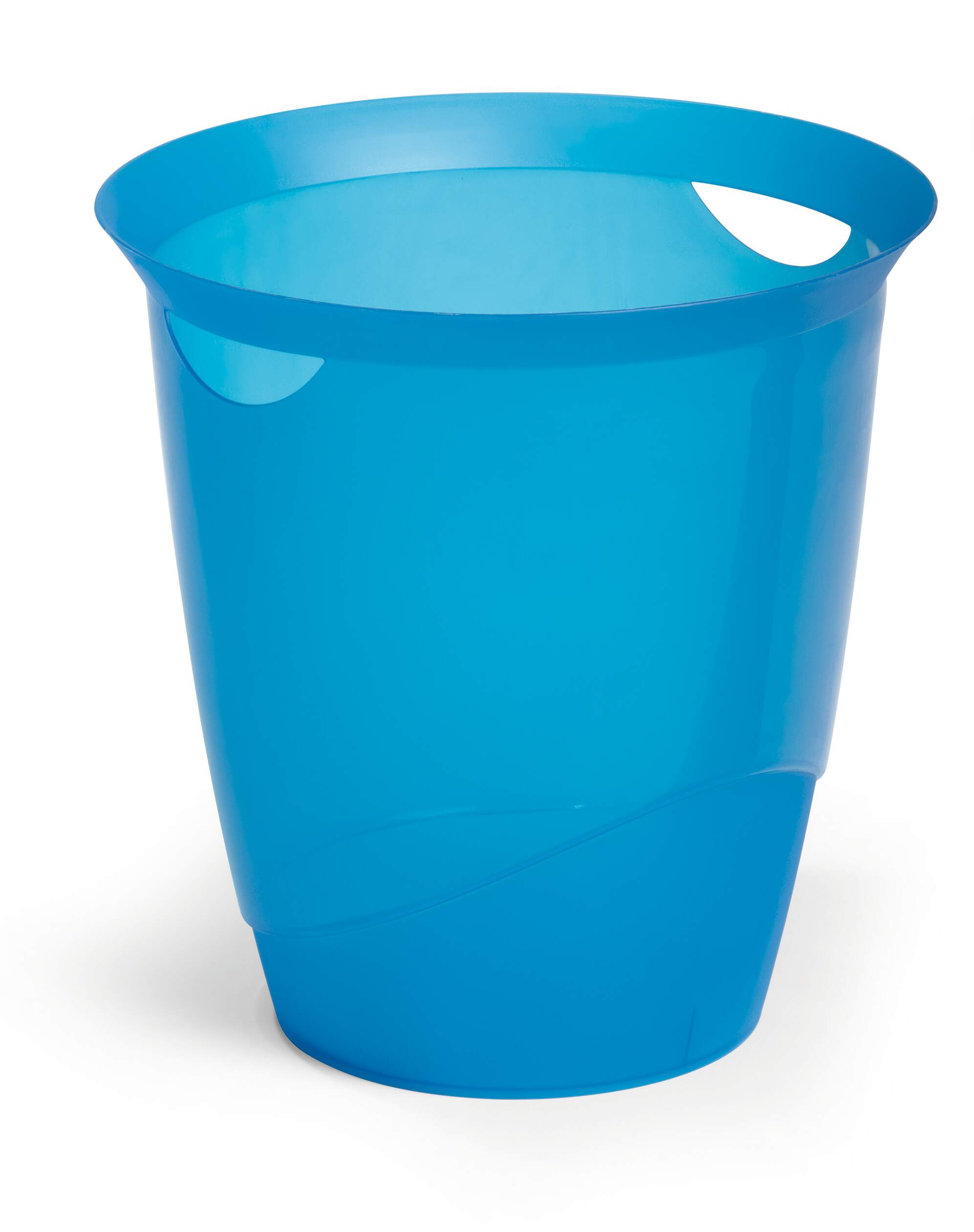 Papperskorg TREND 16L rund, Durable, transparent indigoblå - Bild 4
