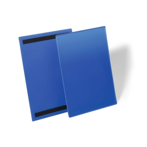 Plastficka A4S magnetisk