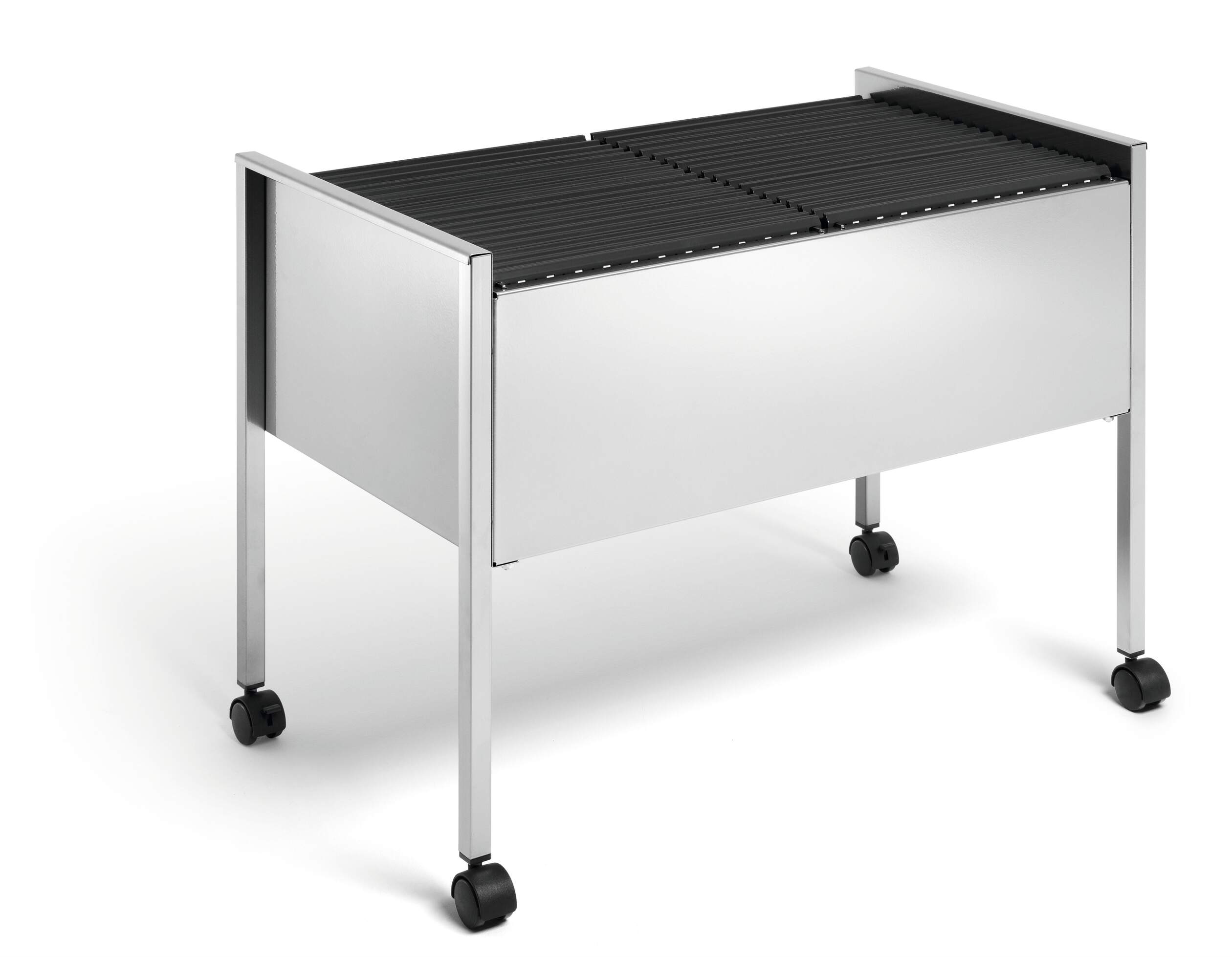 Hängmappsvagn ECONOMY DUO 100 A4, Silver