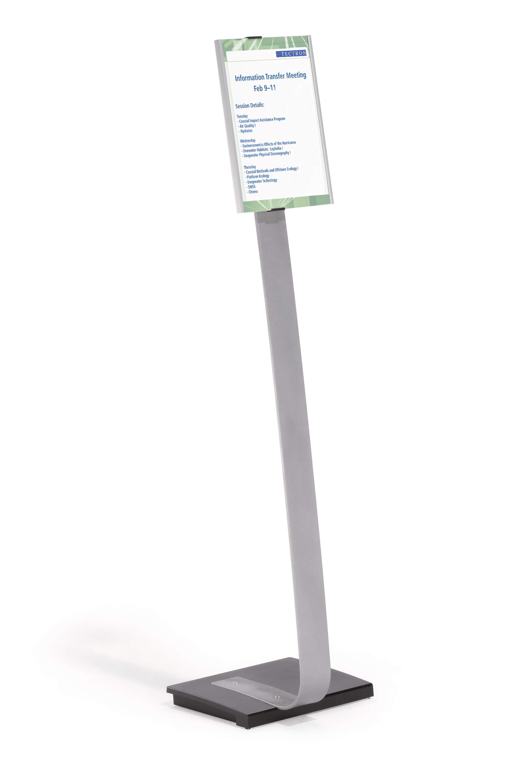Golvskylt INFO SIGN STAND A4