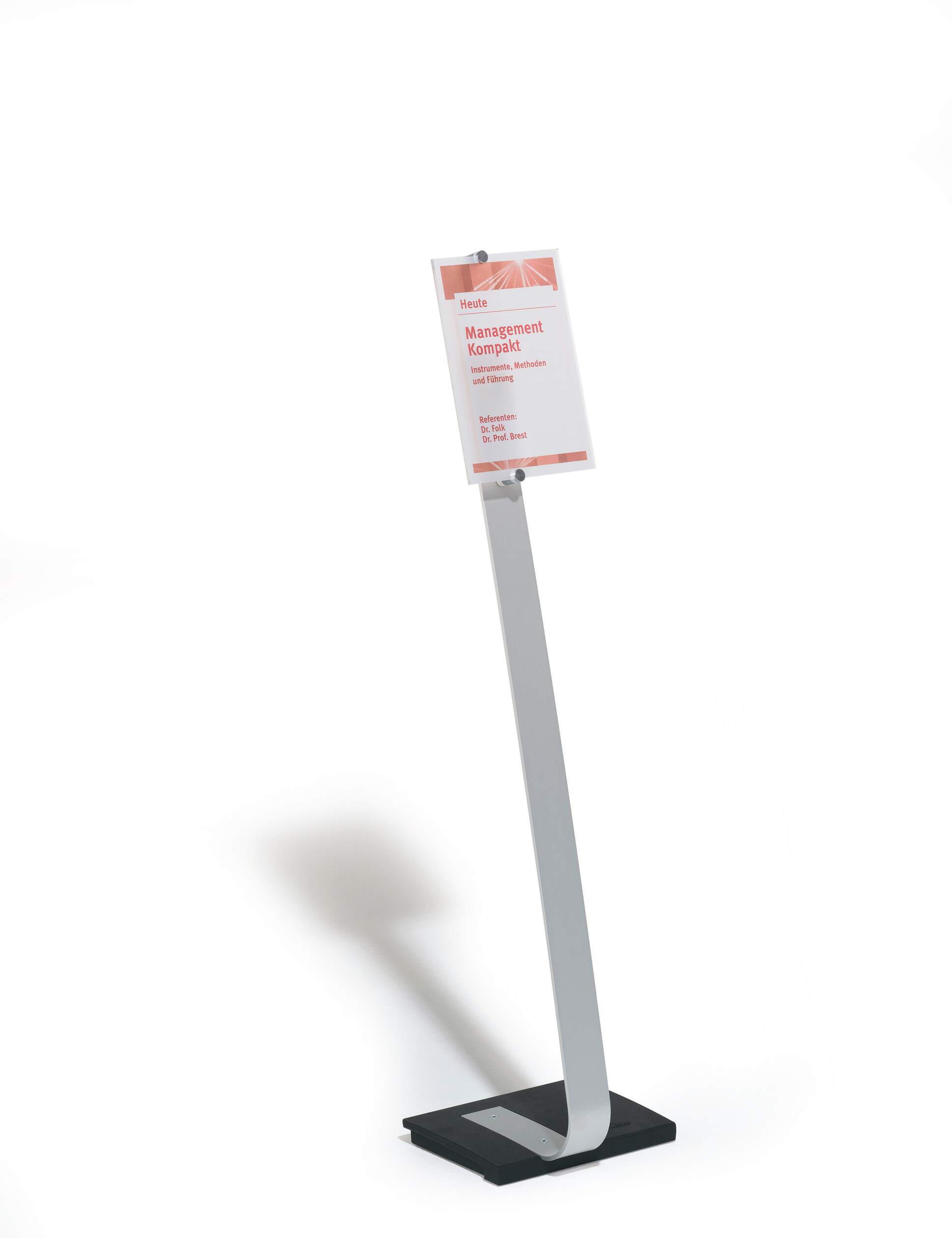 Golvskylt CRYSTAL SIGN® STAND A4