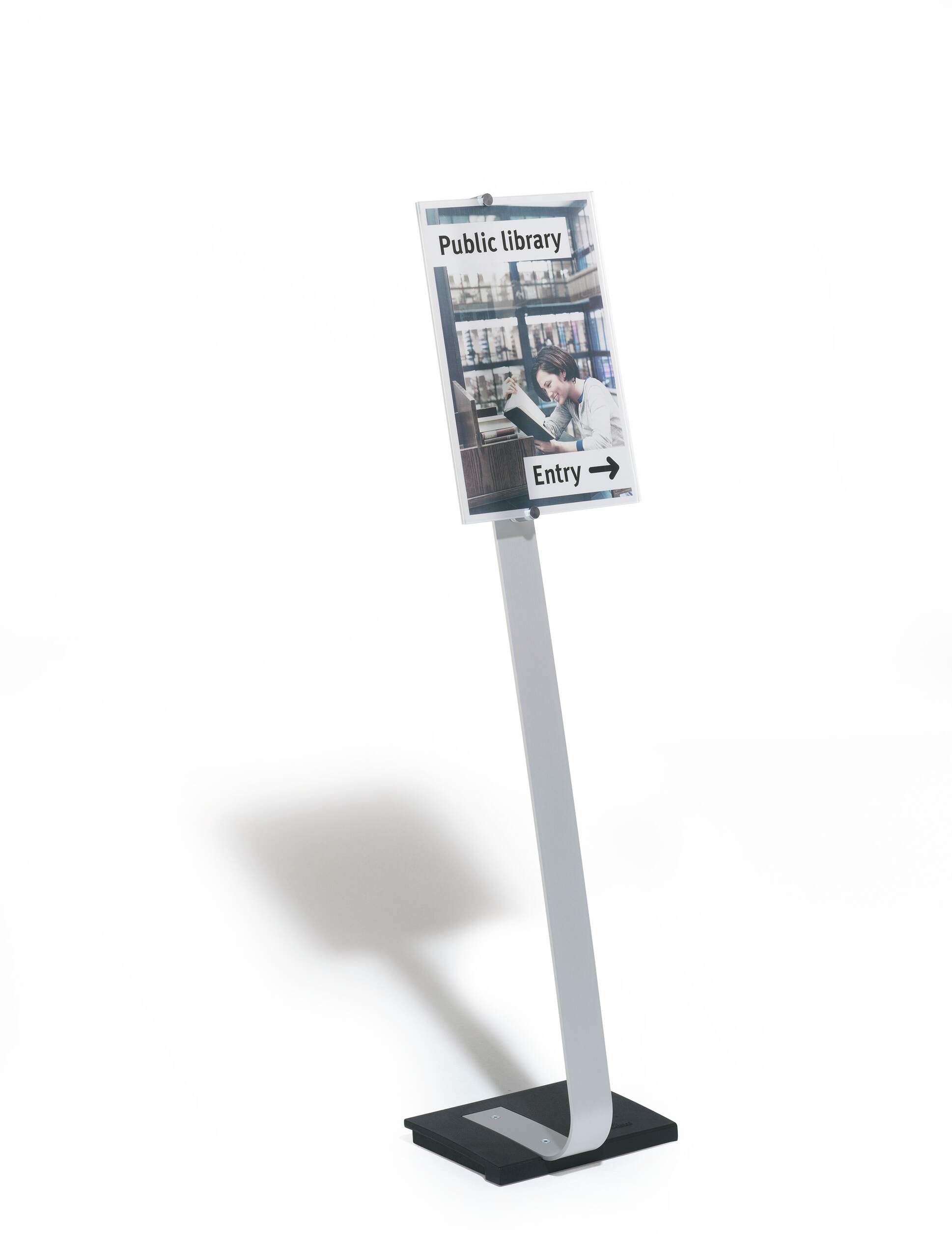 Golvskylt CRYSTAL SIGN® STAND A3