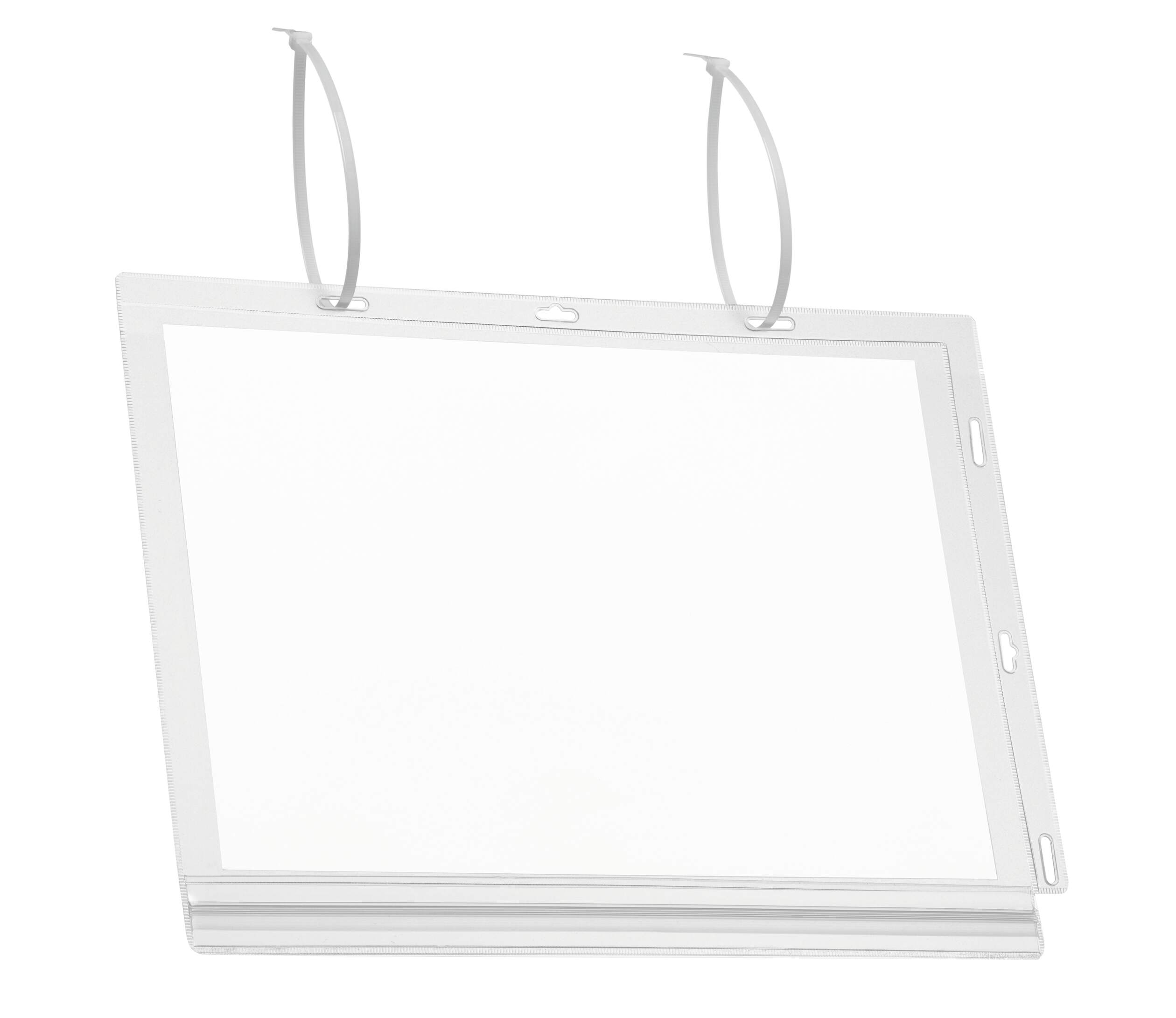 Plastficka vattentålig A4 buntbandsfäste 5-pack - Bild 5