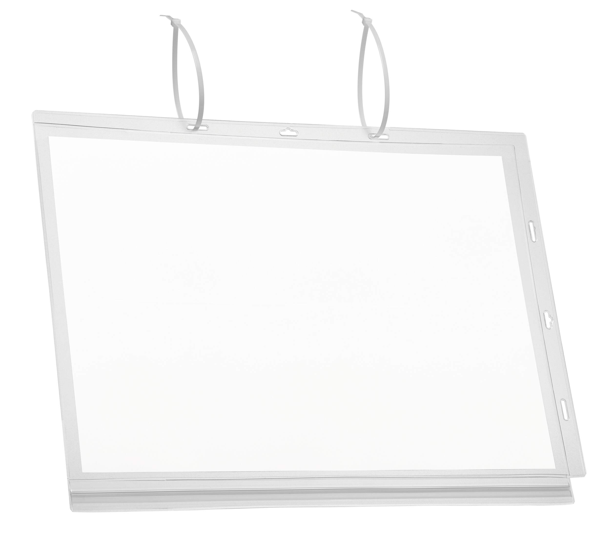 Vattentålig infoficka A3 med buntband 5-pack - Bild 4