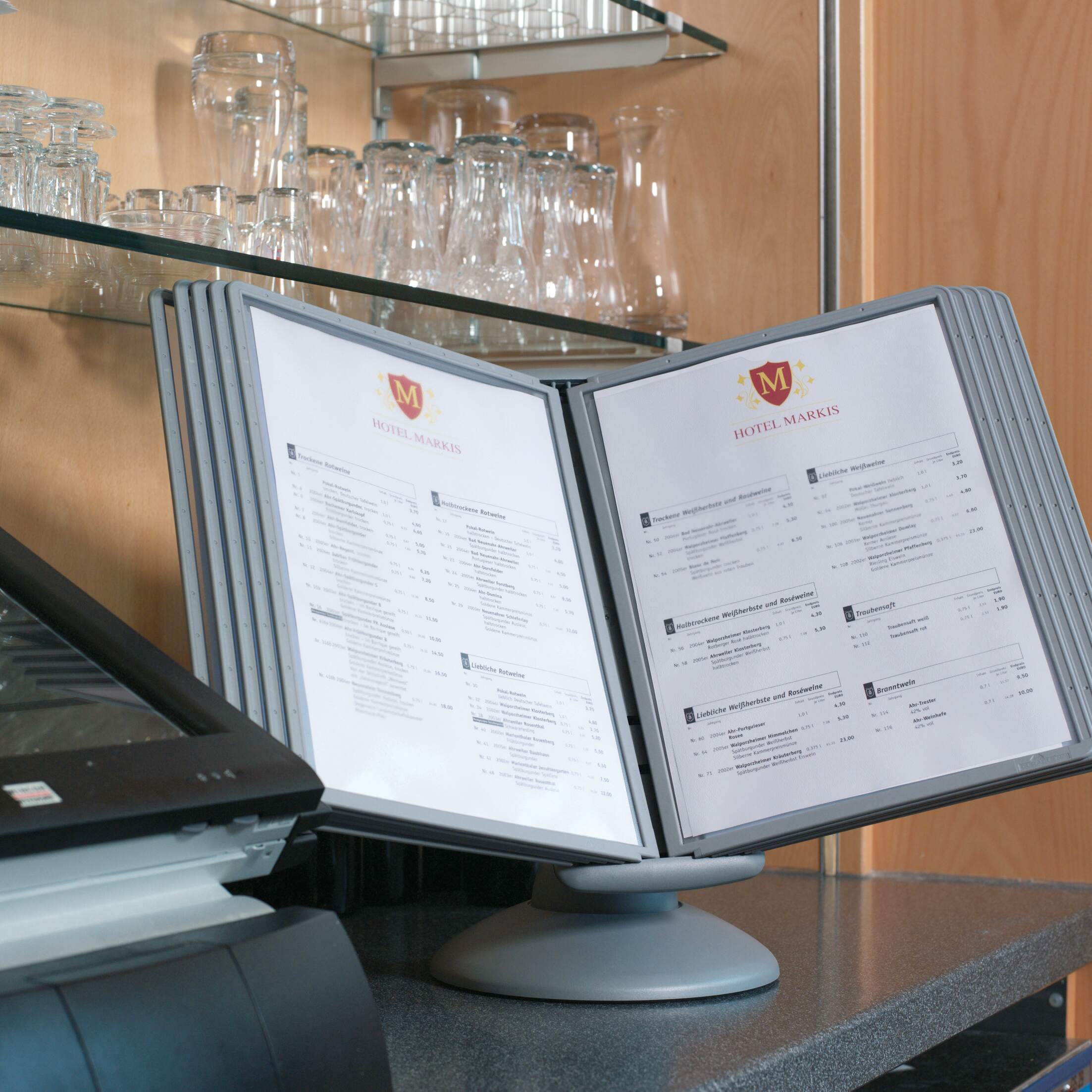 Blädderpanelsystem SHERPA motion® TABLE 10, grafit - Bild 9