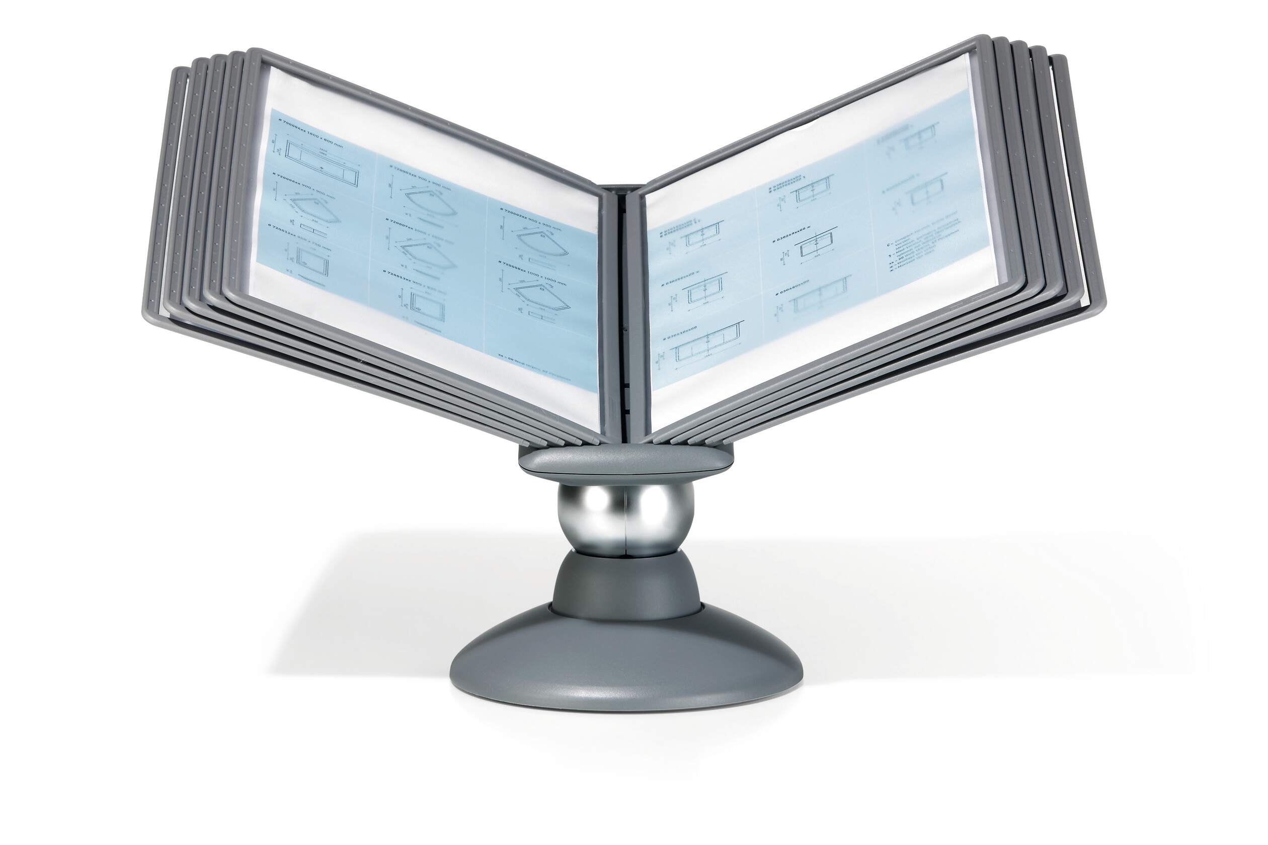 Blädderpanelsystem SHERPA motion® TABLE 10, grafit - Bild 4