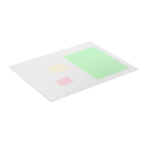 Skrivbordsunderlägg 53x40 präglad dekorkant PP