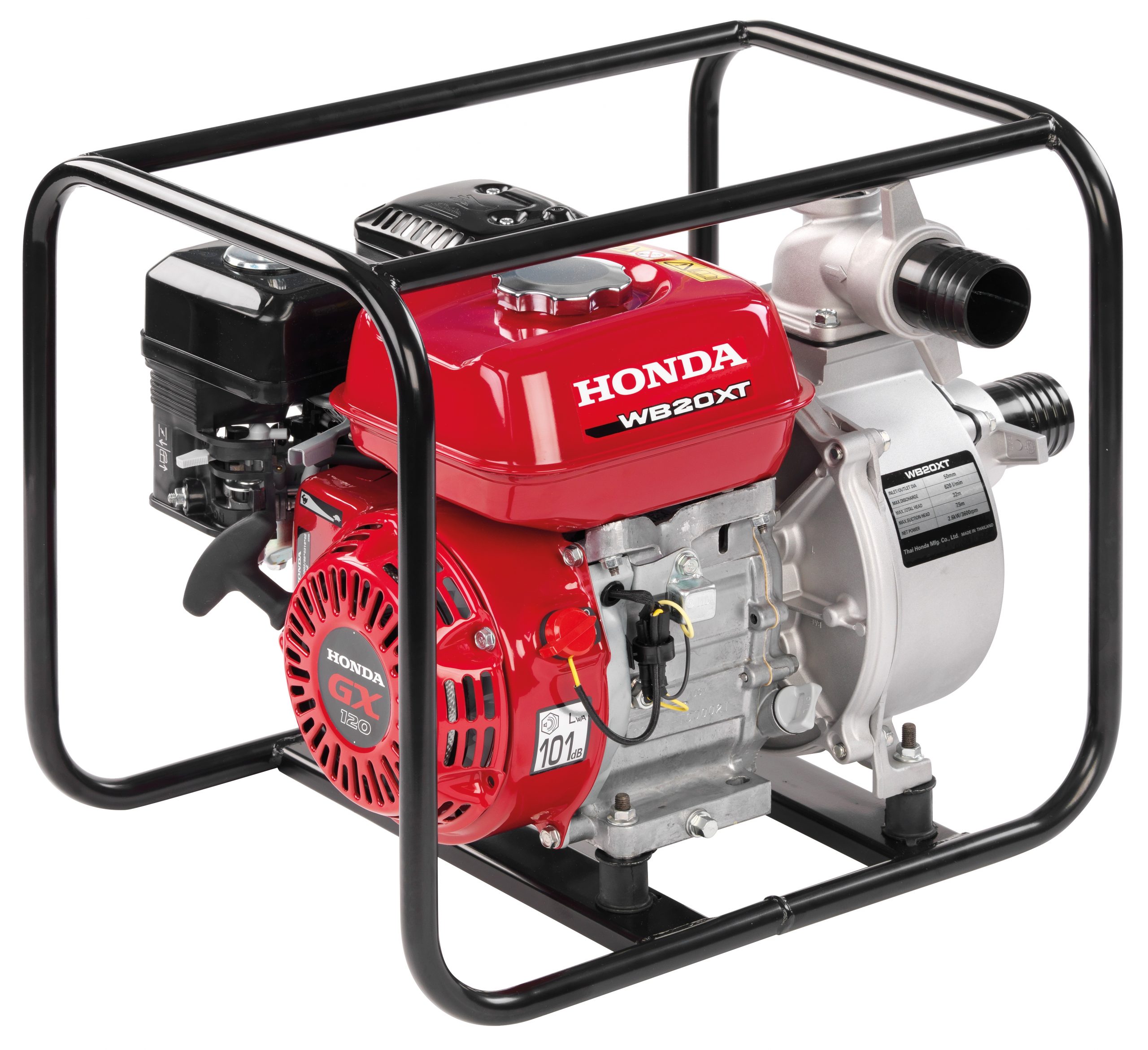 Vattenpump HONDA WB 20, högvolymspump