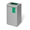 Återvinningskärl DURASORT® 55L glas, metall, grön